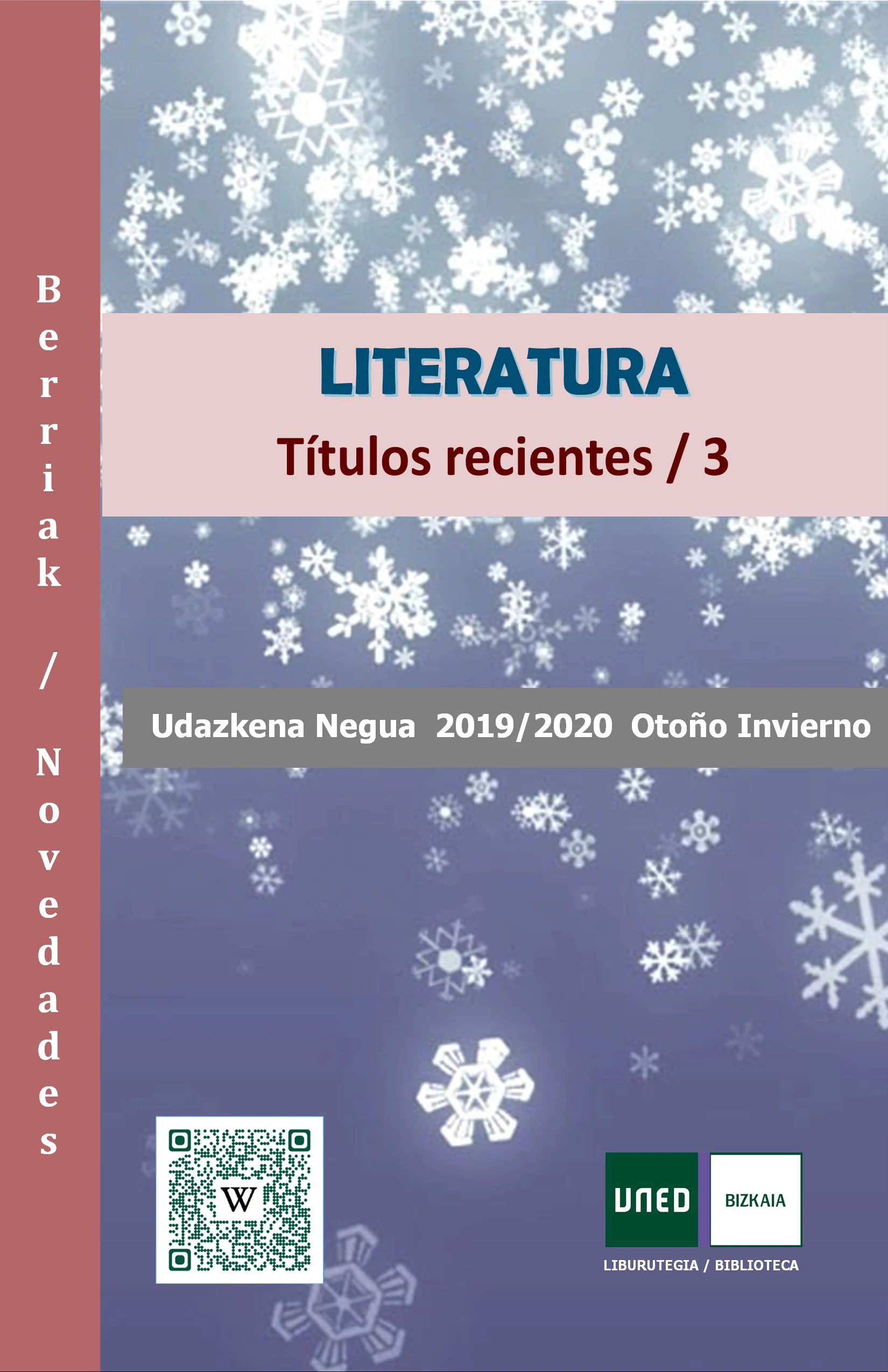 Literatura 2020ko Urtarrila