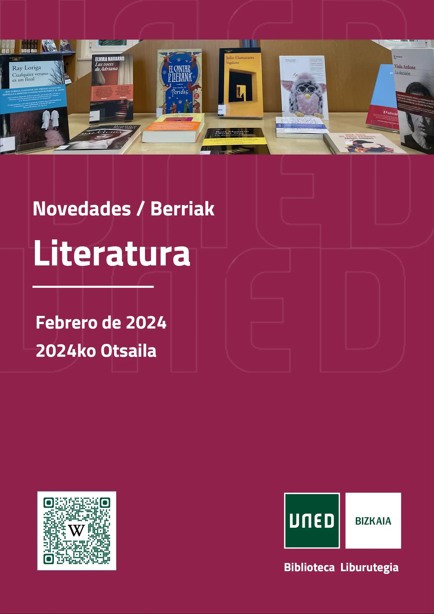 Literatura Febrero 2024