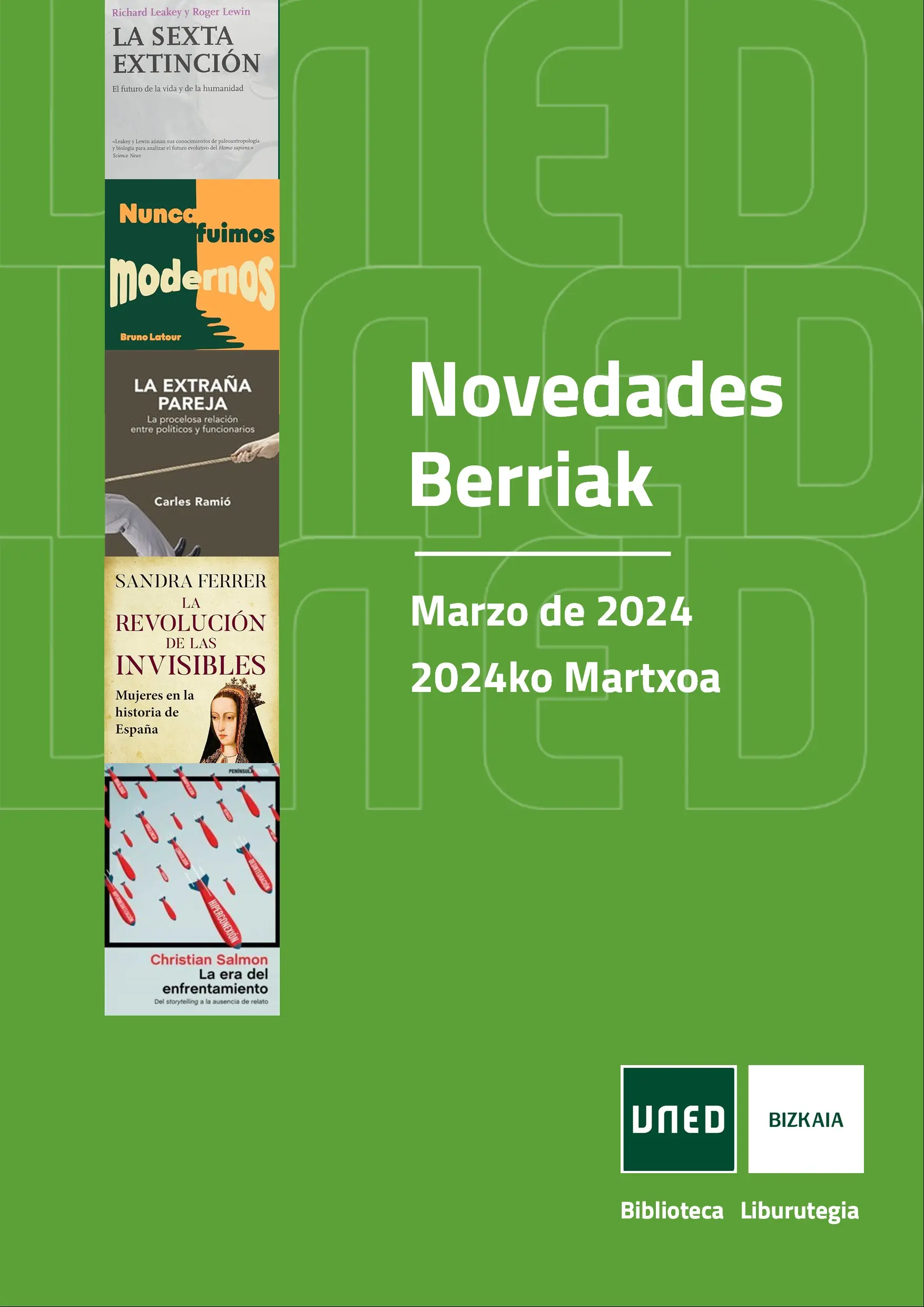 Novedades Generales Marzo 2024