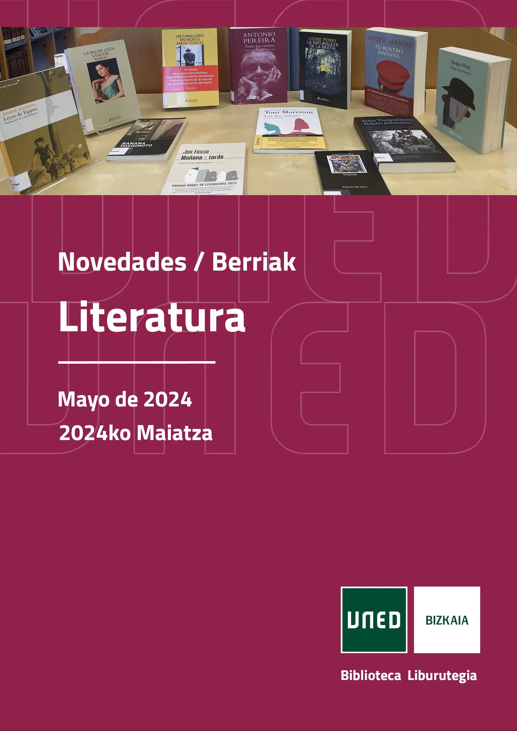 Literatura Mayo 2024