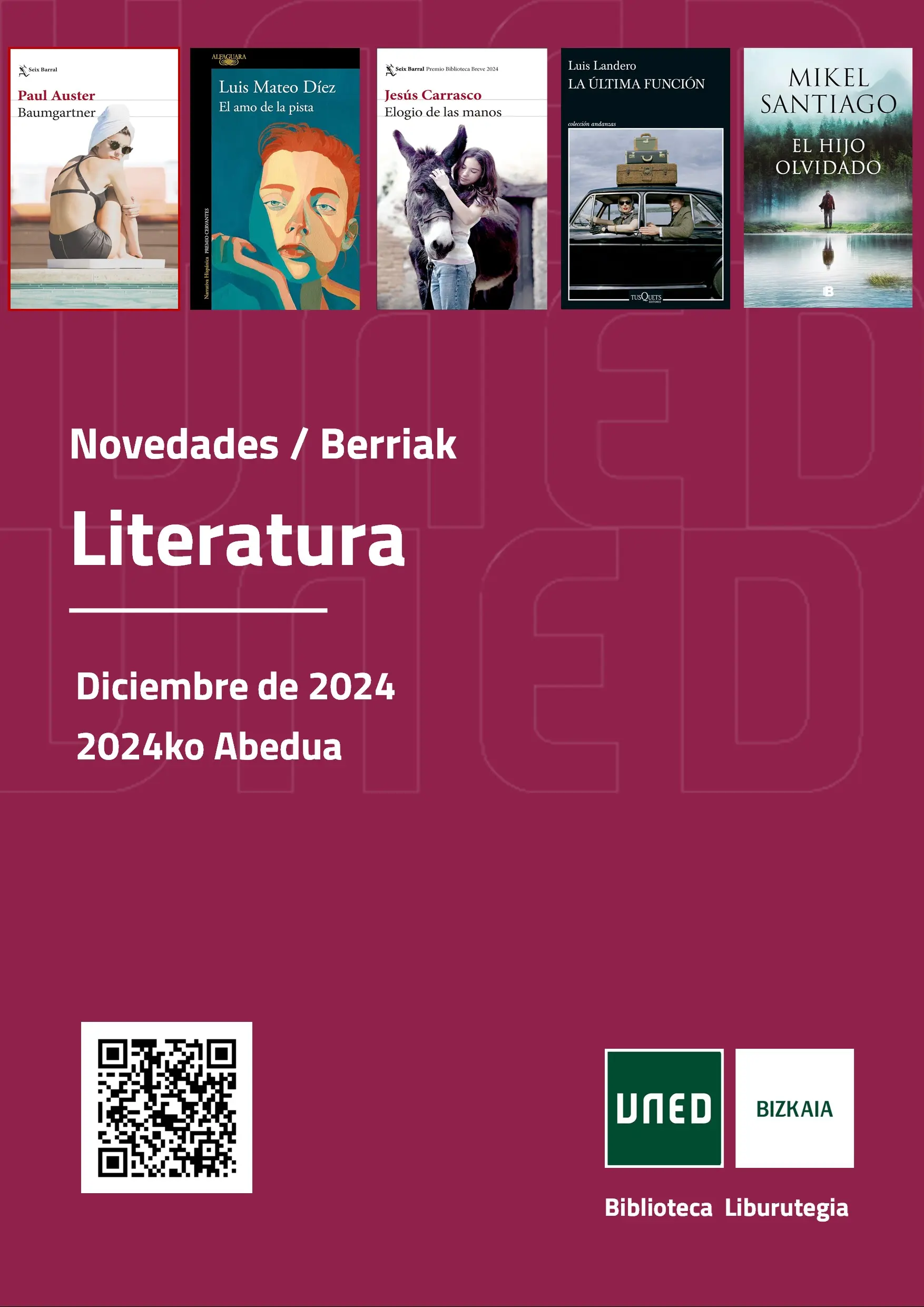 Literatura Diciembre 2024