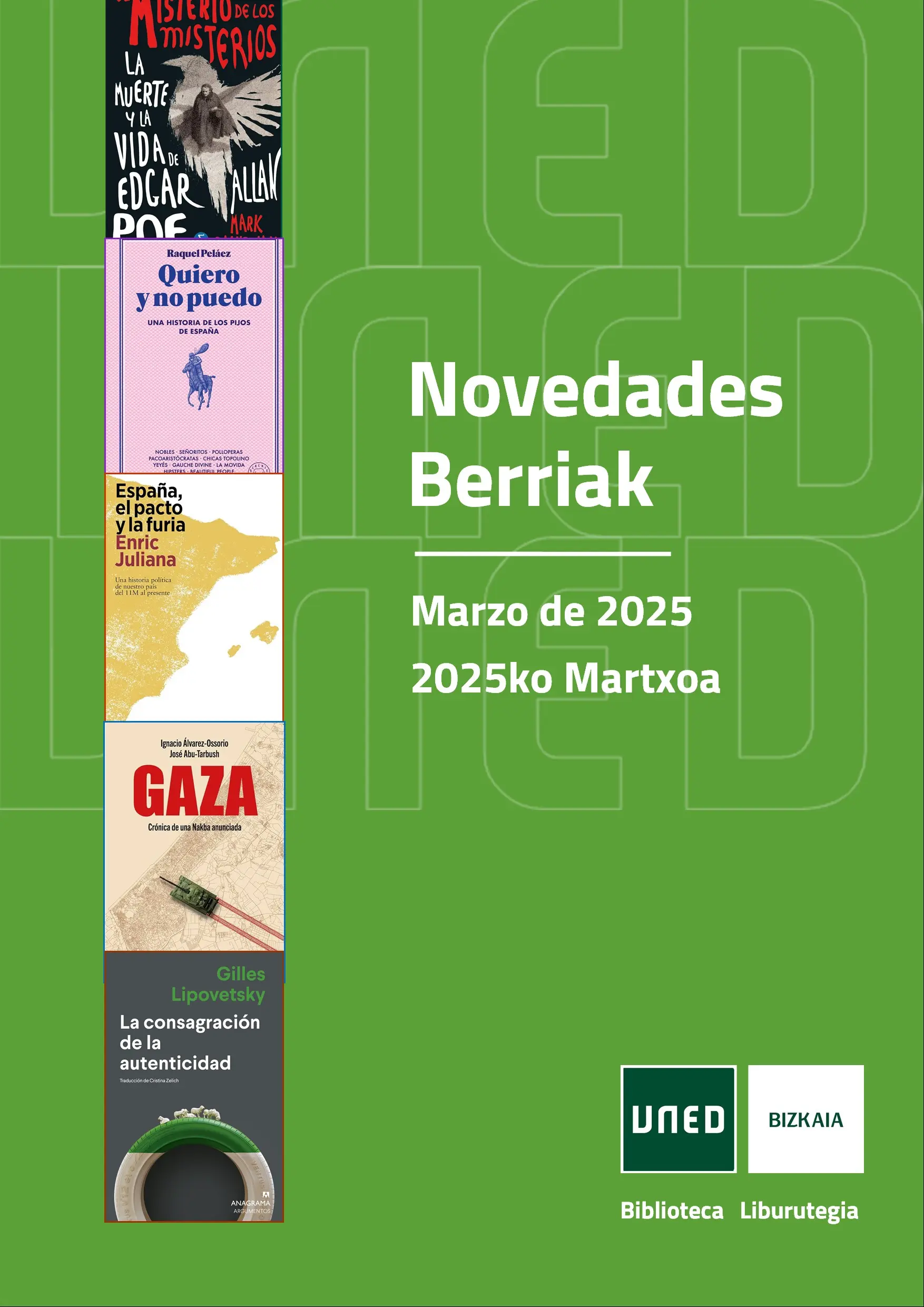 Novedades Generales Marzo 2025