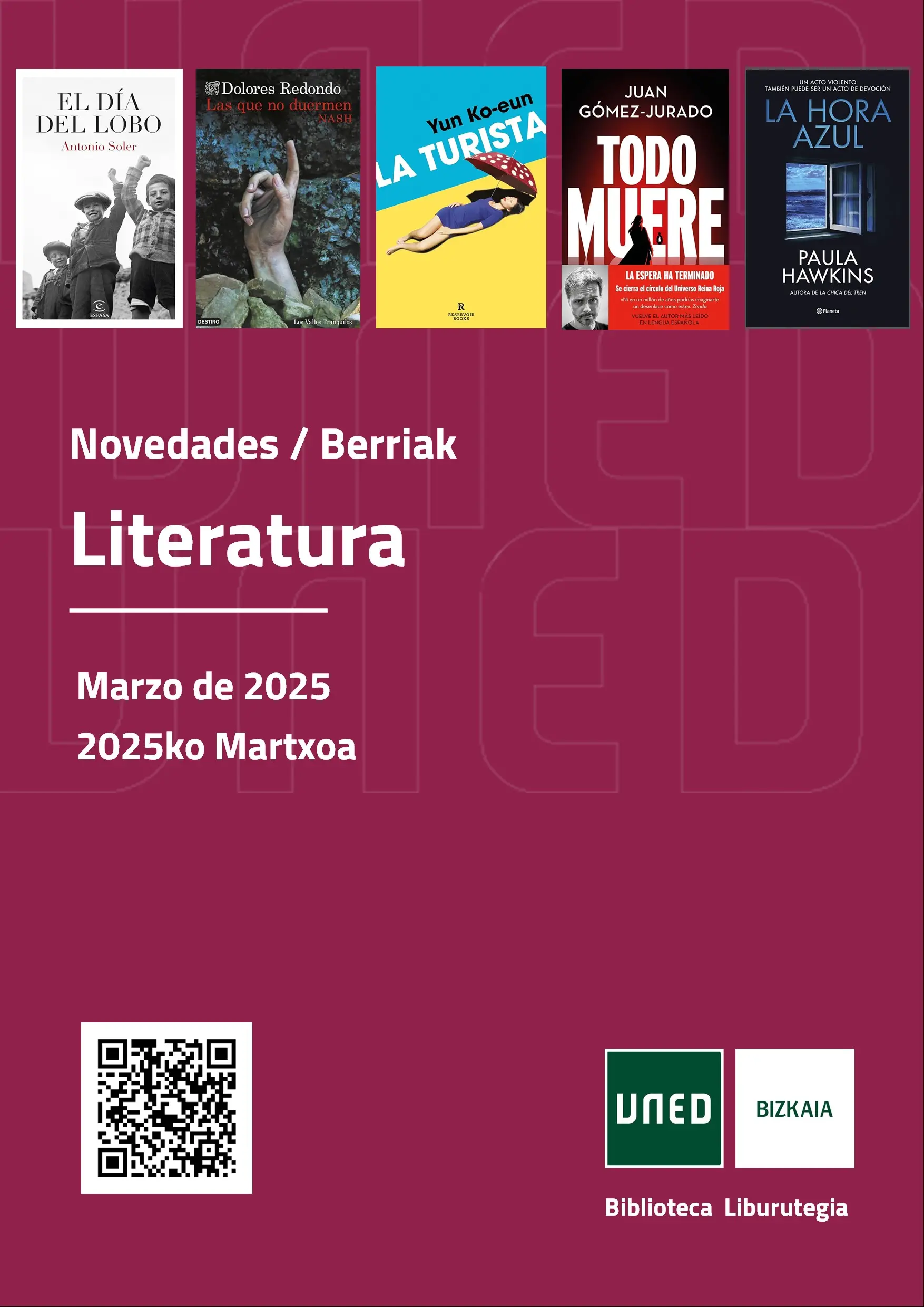 Literatura Marzo 2025