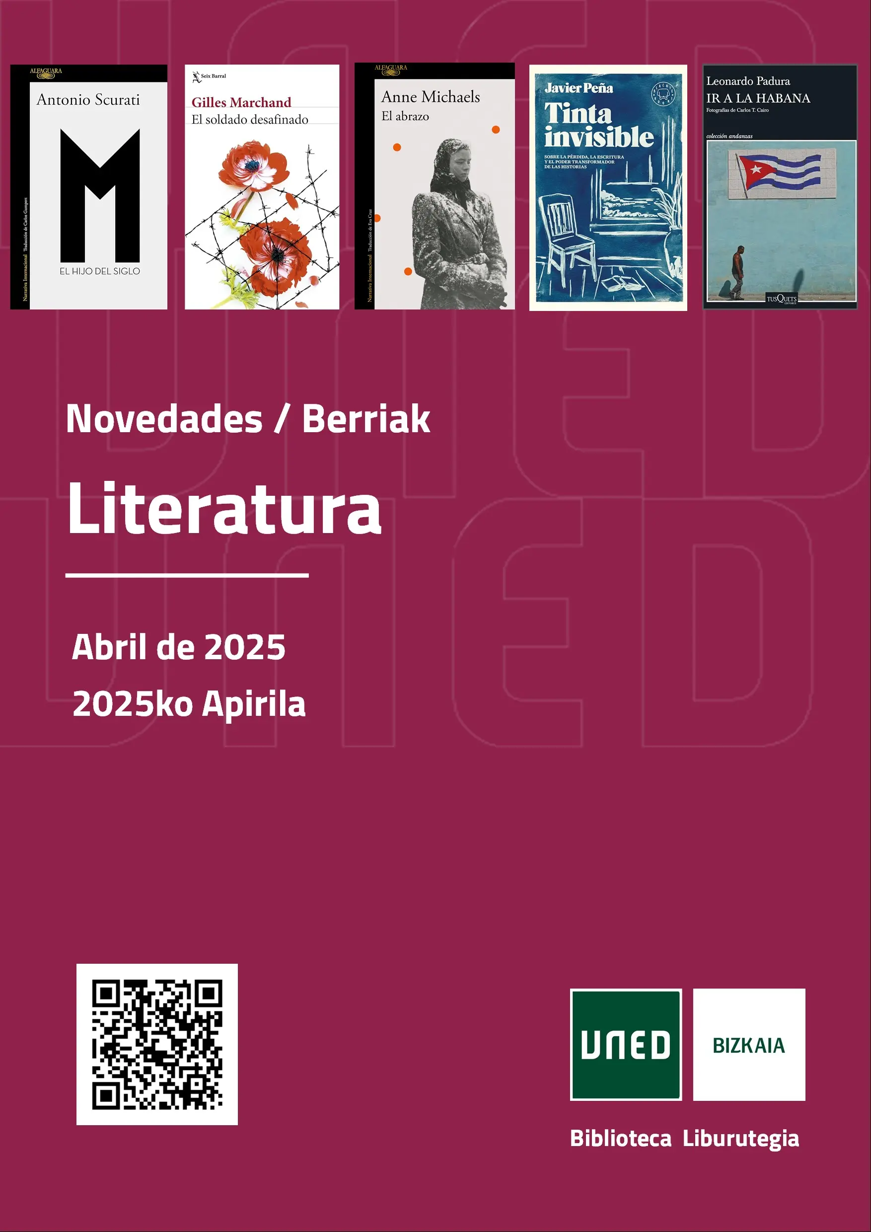Literatura Abril 2025