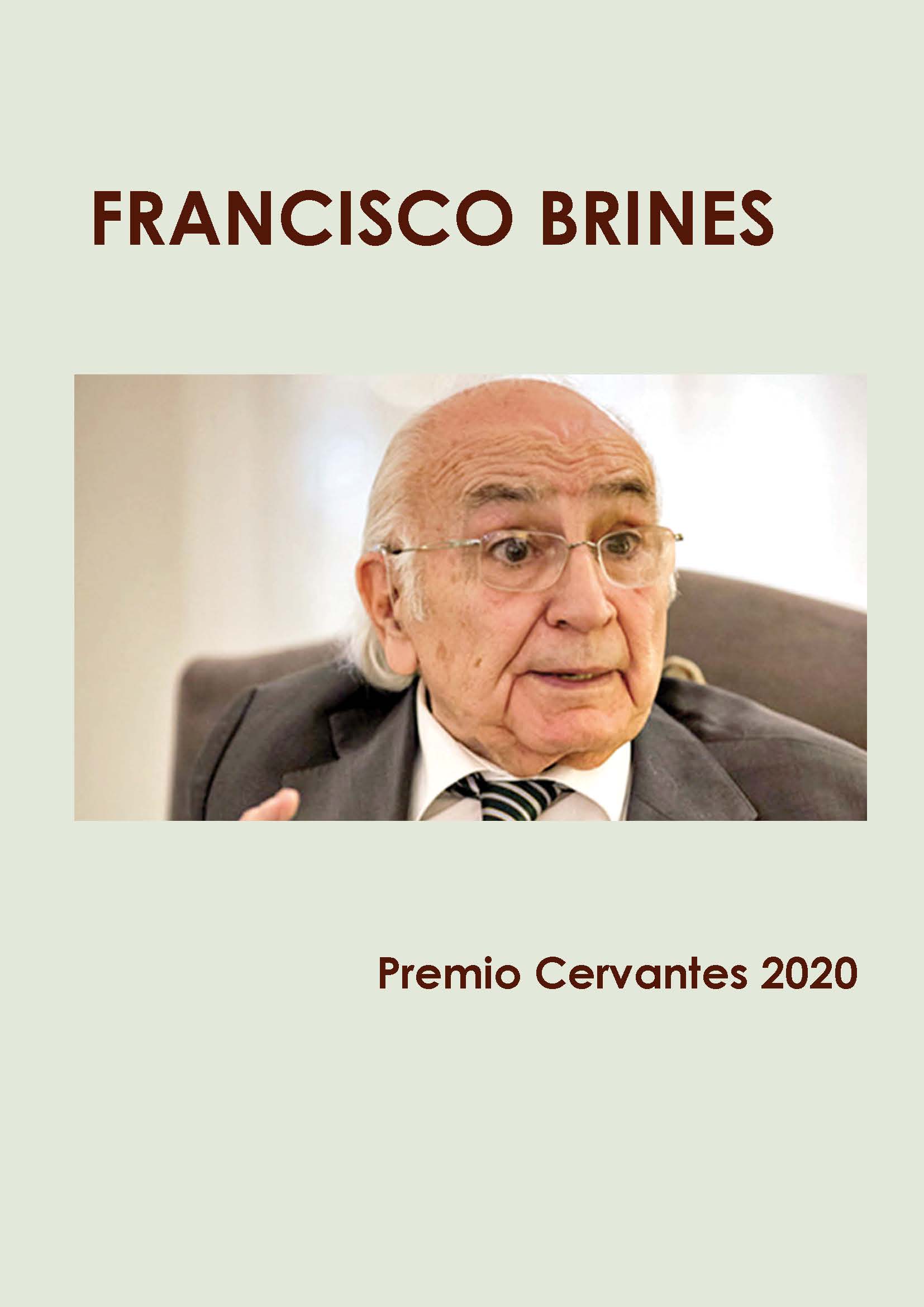 Francisco Brines, 2020ko Cervantes Saria