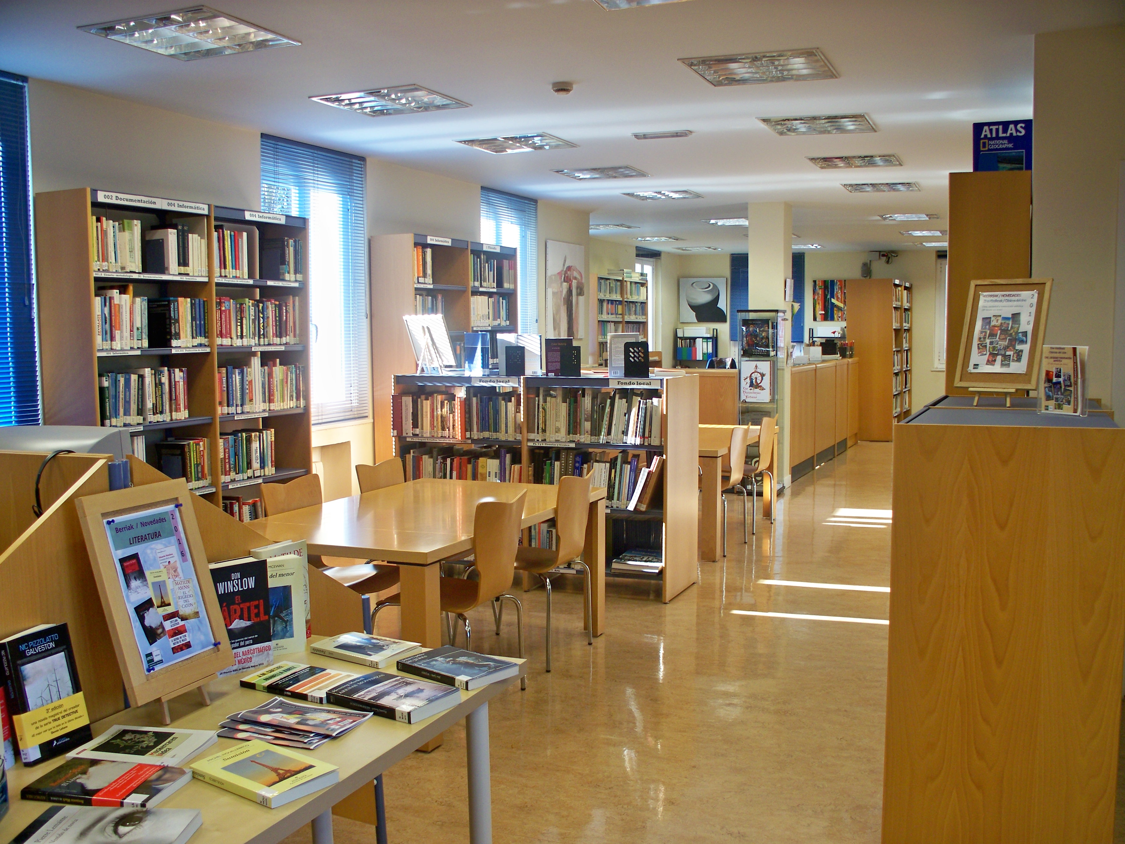 Aviso cierre de la biblioteca