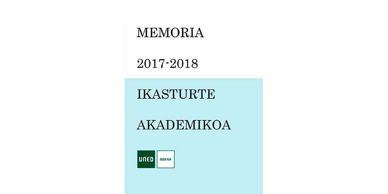 2017-2018 Ikasturtearen Memoria